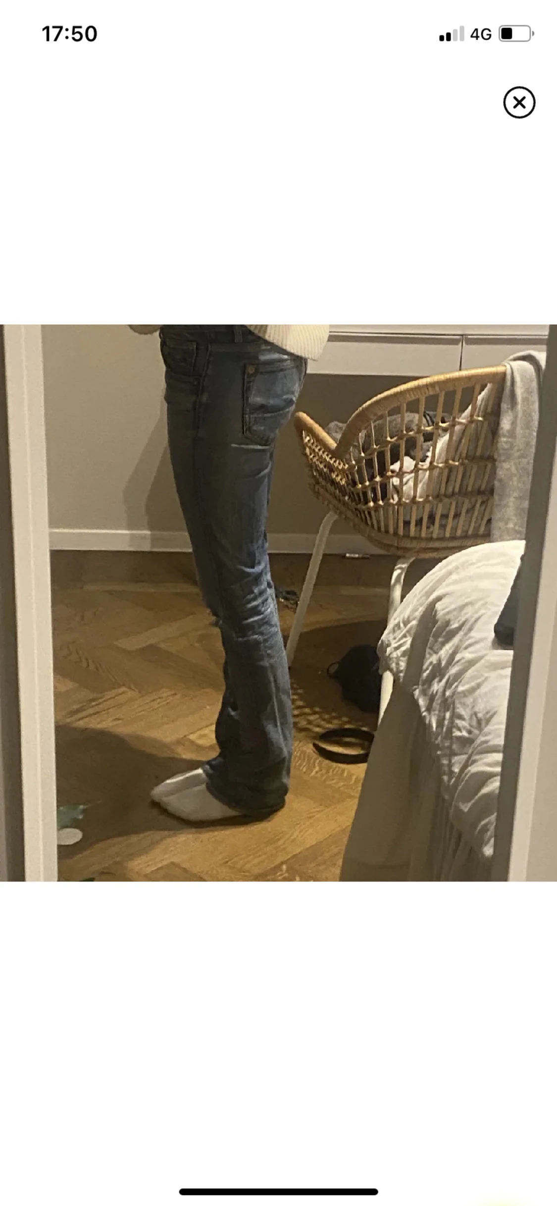 Jeans med hål