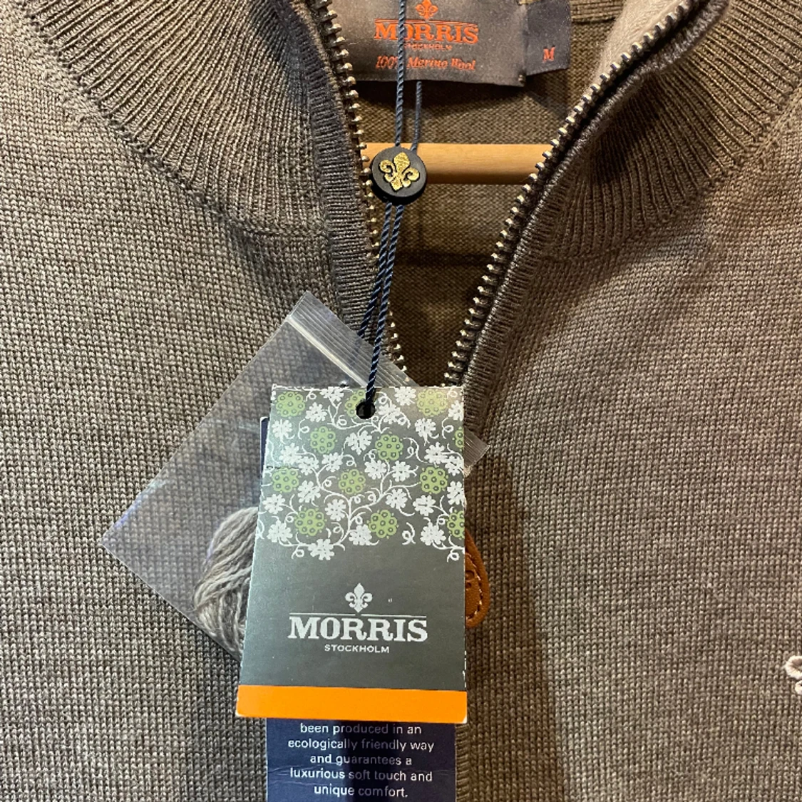 Morris merino full zip  - 91
