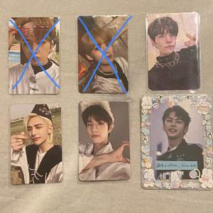 WTT/WTS  have: photocards in picture  want: wl on insta (tzutzu_trades) or prices below  ❌ | ❌| 35kr 45kr | 45kr | 🤍