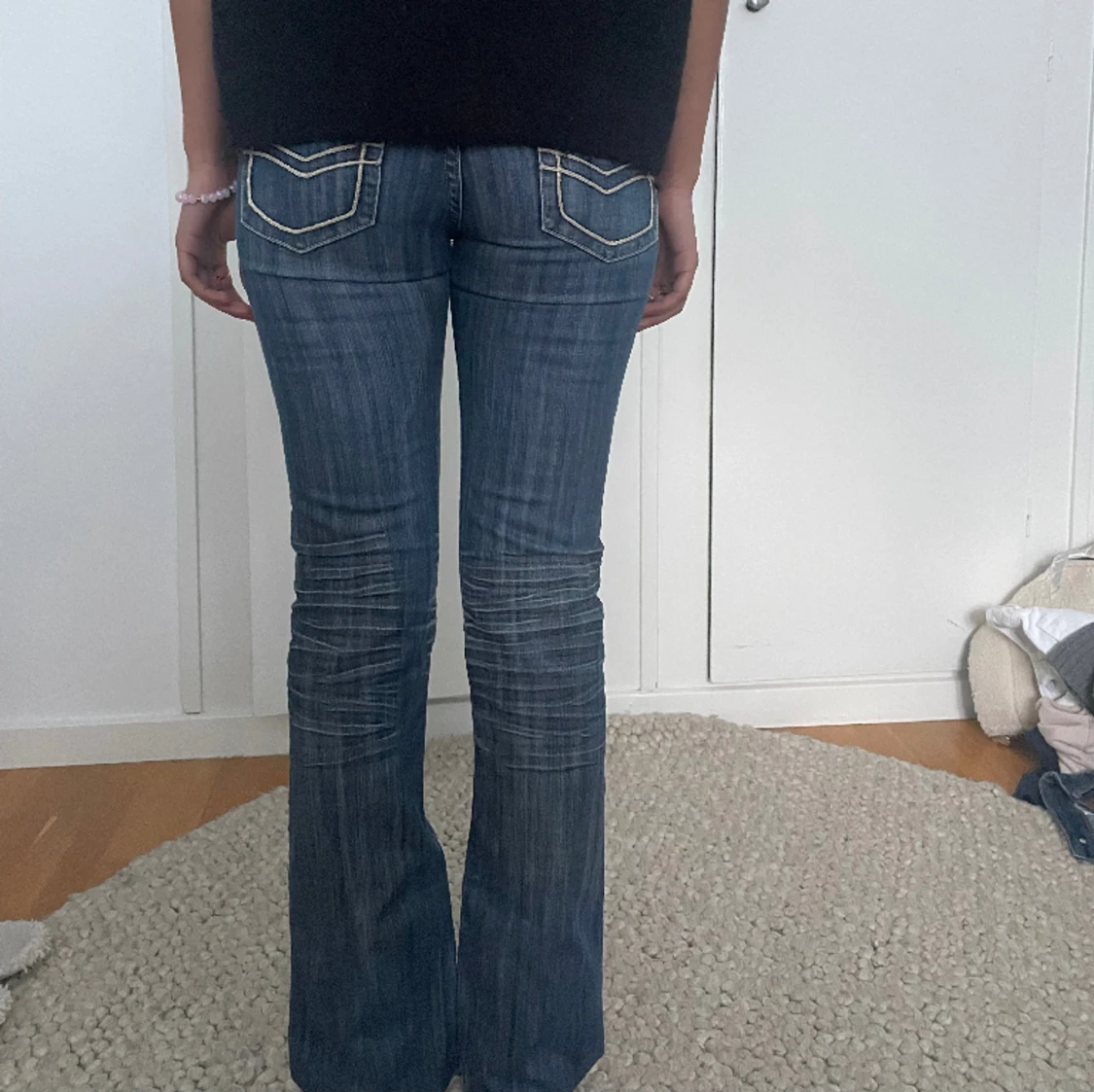 Lågmidjade jeans - 90