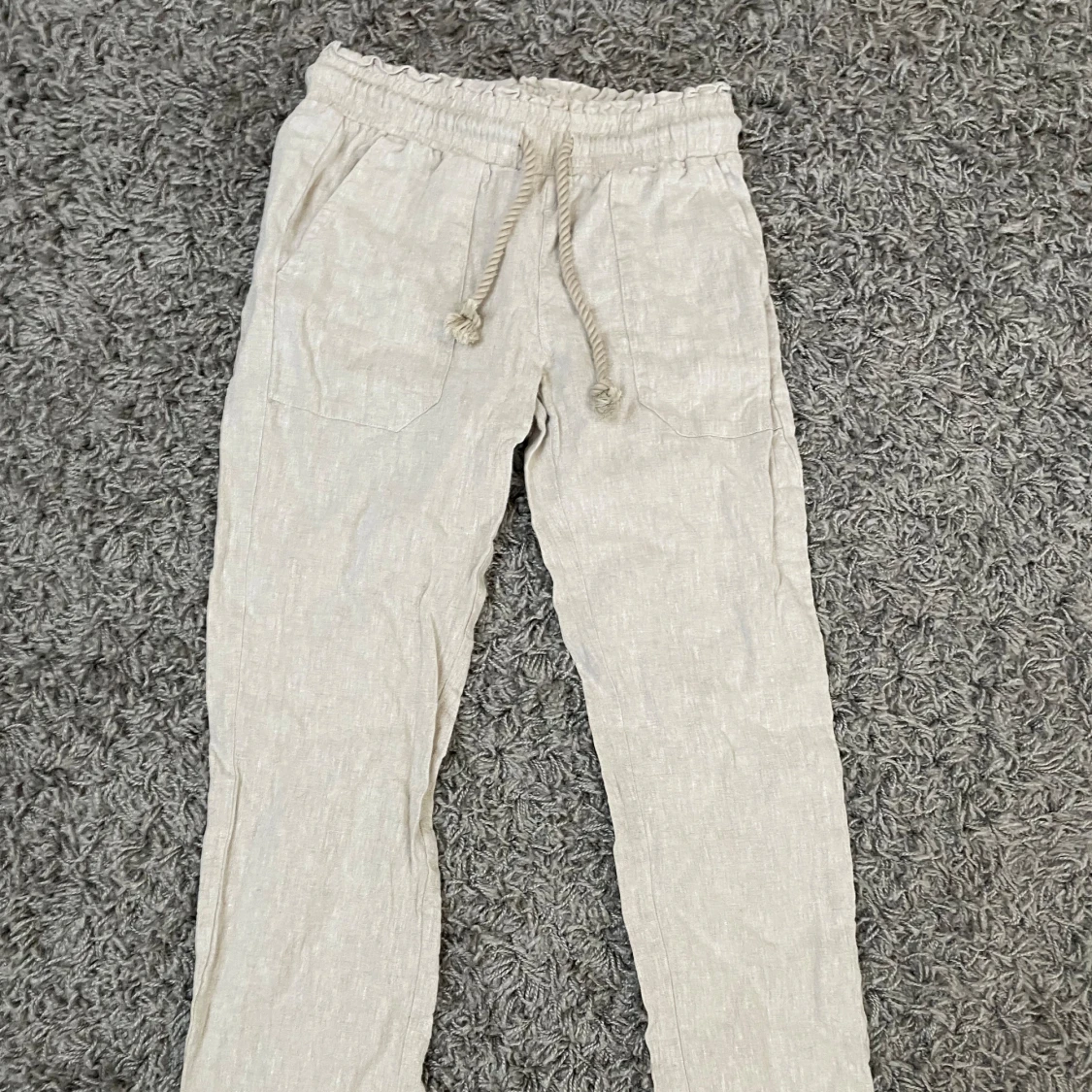 Skagen Clothing Beige Linnebyxor  - 91