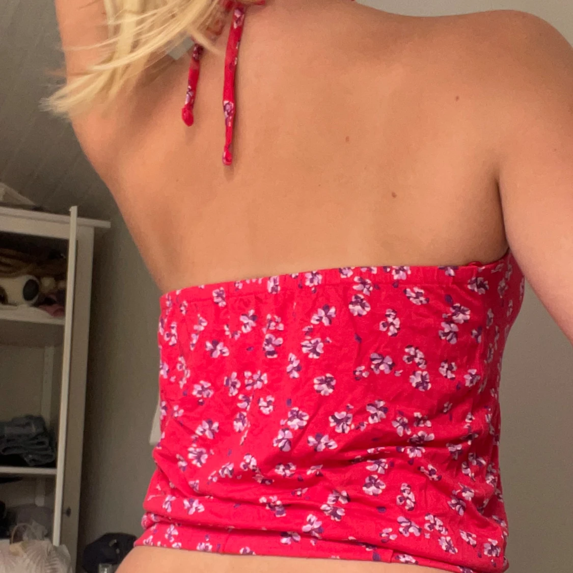 Halterneck topp - 90