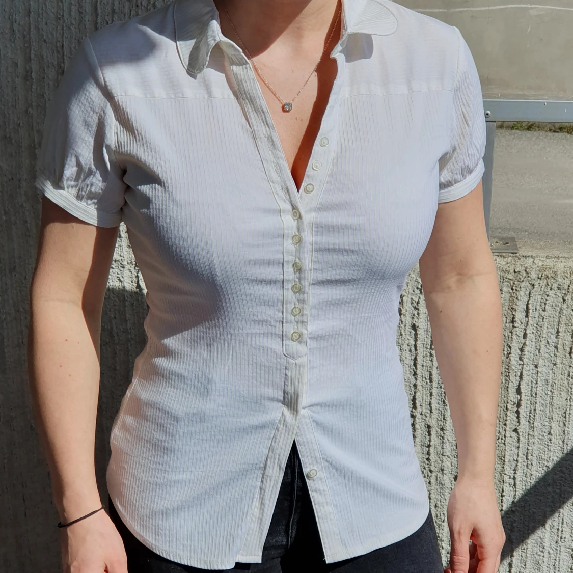 Skön blus i stretchigt material