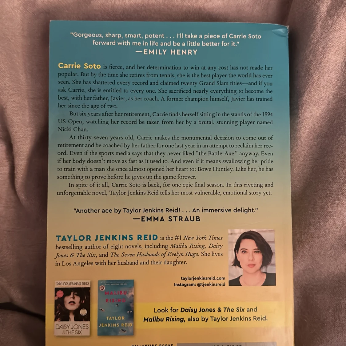 Engelsk bok, Carrie Soto is back av Taylor Jenkins Reid - 90