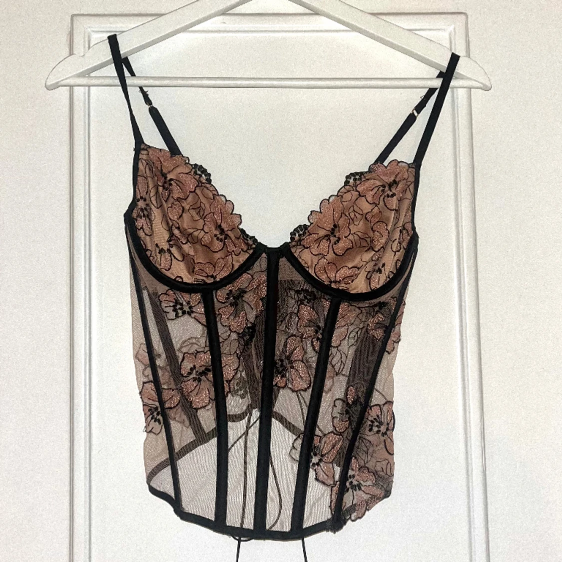 Broderad Victorias Secret-korsett