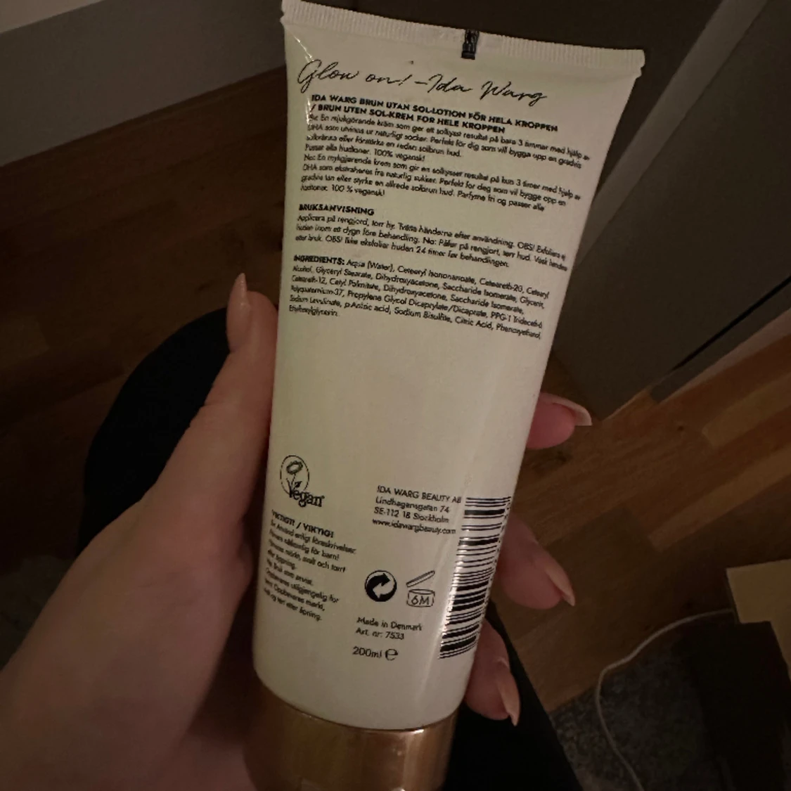 Helt ny Ida Warg self-tanning body lotion - 90