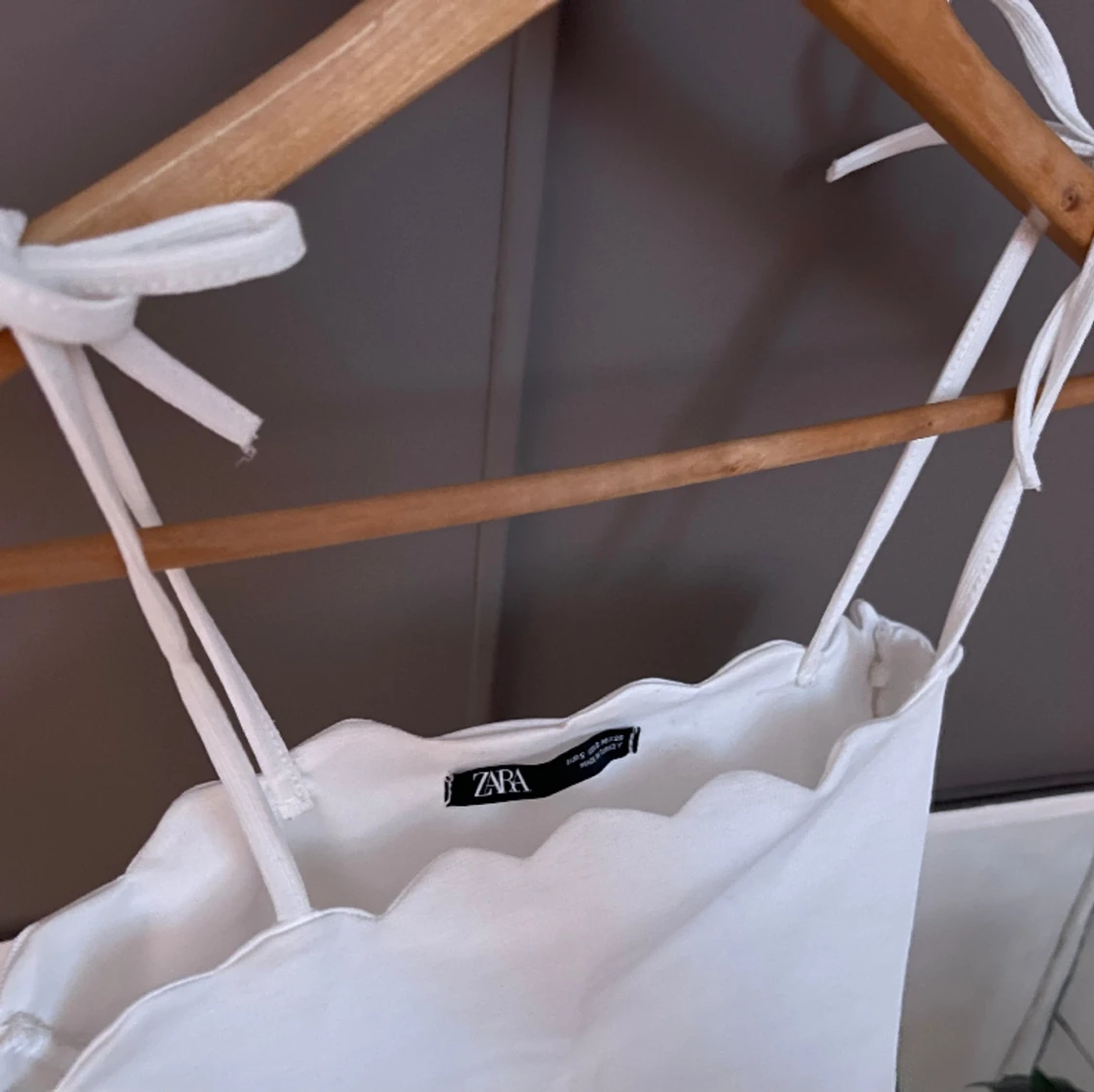 Zara topp med snörning - 91