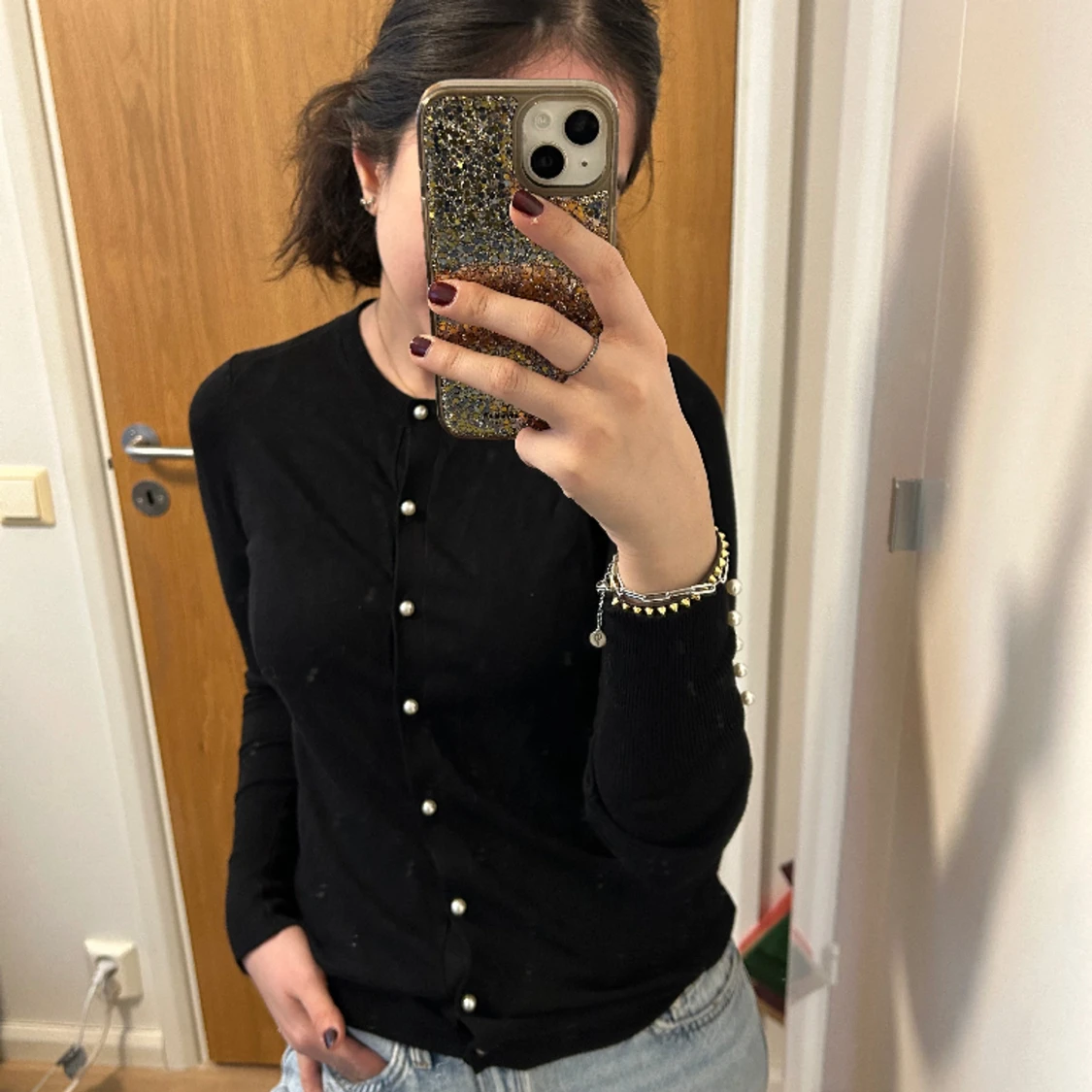 Fin kofta ZARA med pärlor  - 90