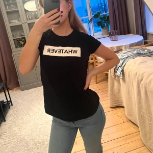 T-shirt med tryck  - Från ginatricot, storlek M. 