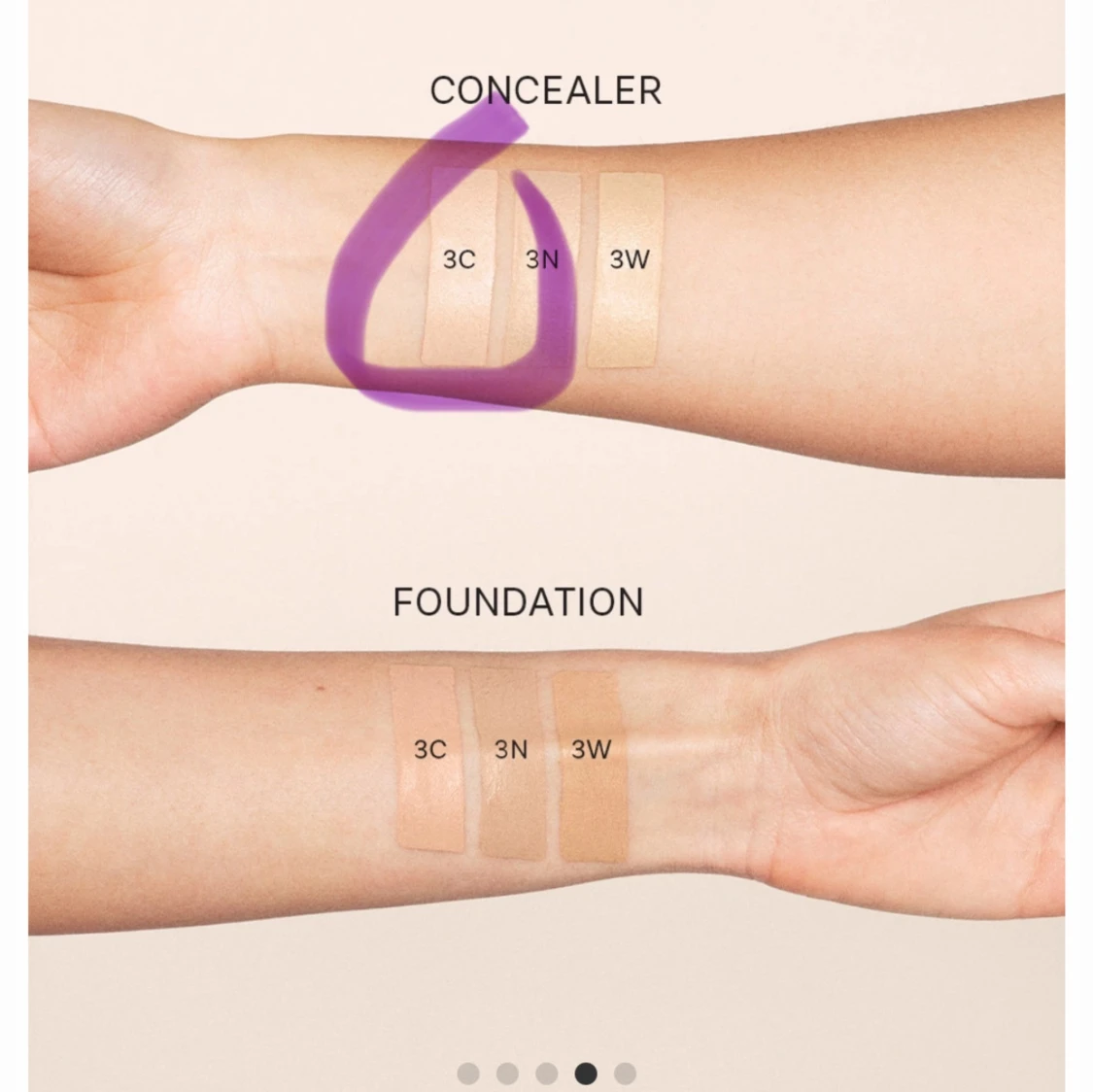 Oanvänd Caia concealer - 90