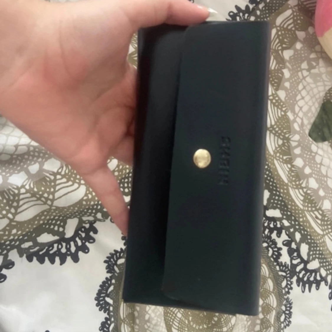 Svart solglasögon hållare - 91