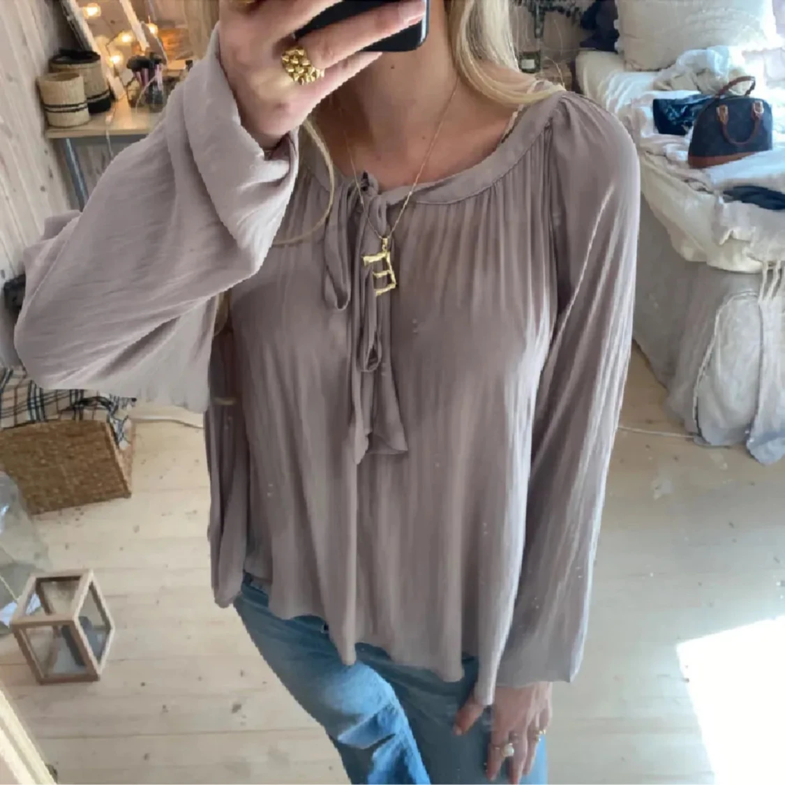 Jättefin blus💓💓 - 90