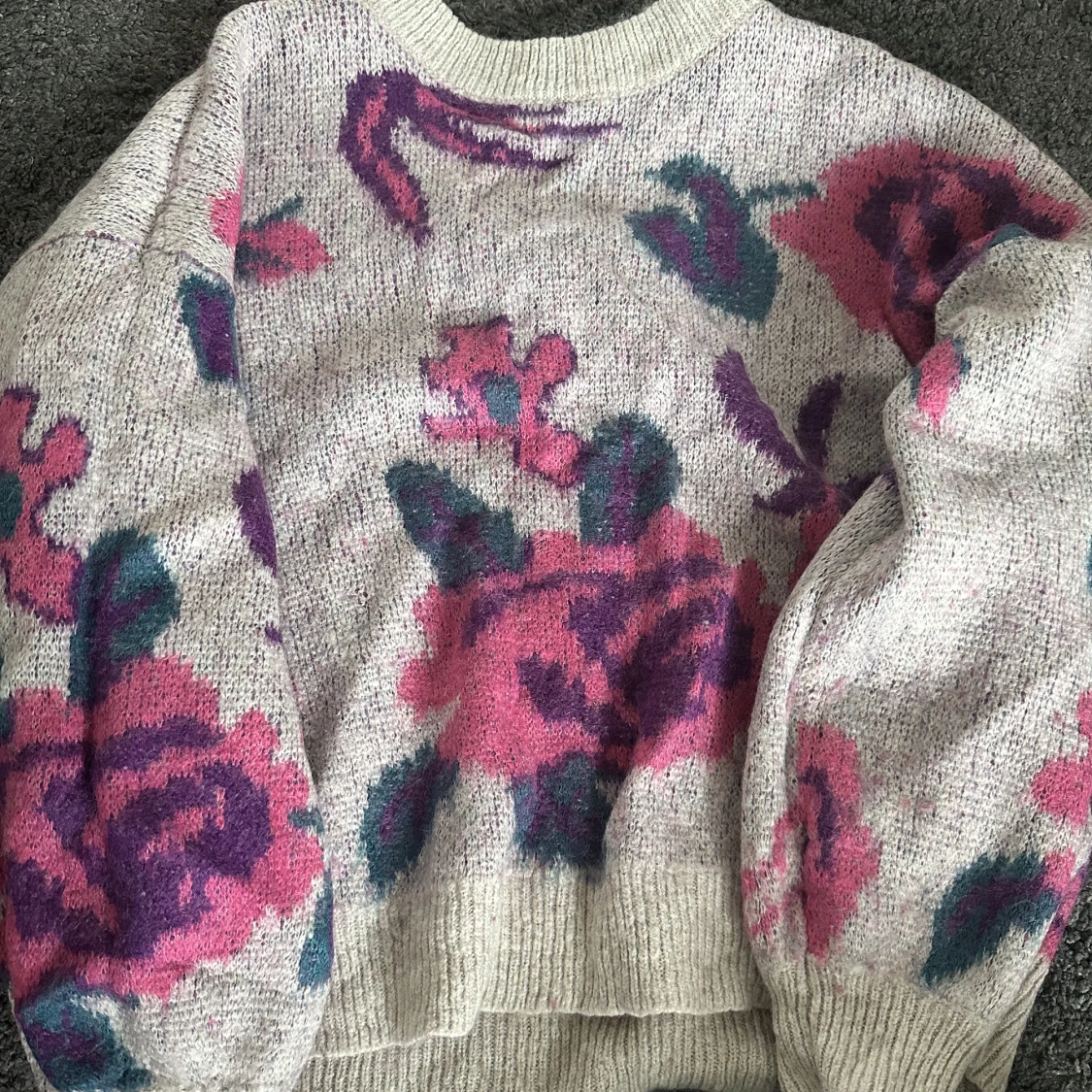 Stickad tröja