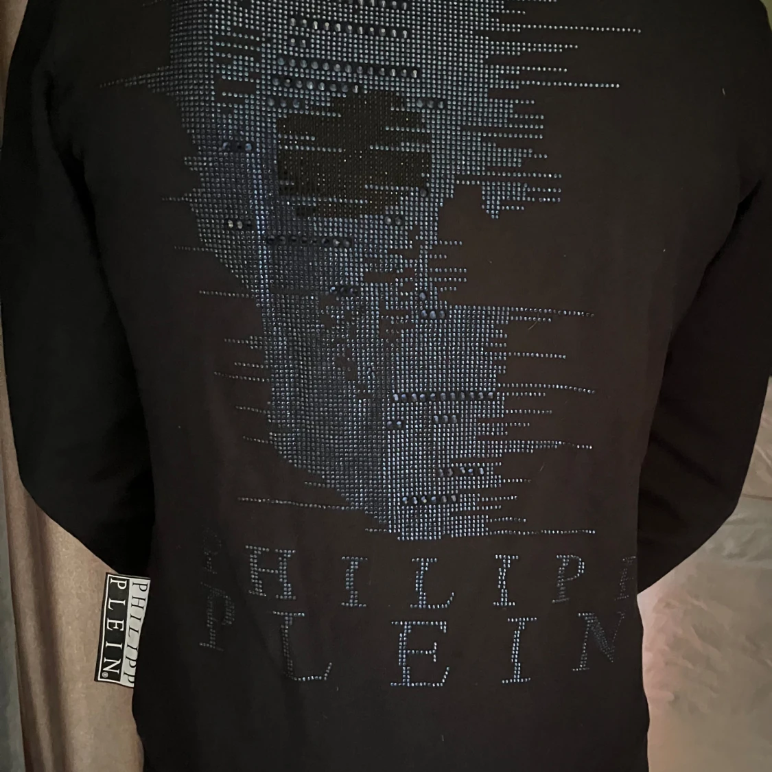 PHILIPP PLEIN half-skull hoodie  - 90