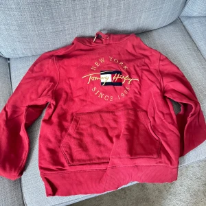 Tommy Hiliger Hoodie - Stor i storlek, bra skick.