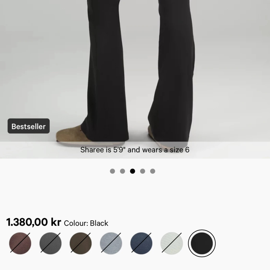 Lululemon flared leggings