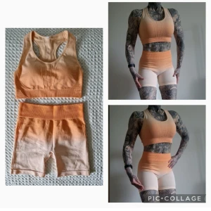 Set - Seamless set, topp p cykelbyxor. Size M.