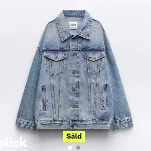 Jeansjacka - Jättefin jeansjacka som är köpt här på plick men som va för stor, använd gärna köp nu (lånade bilder)