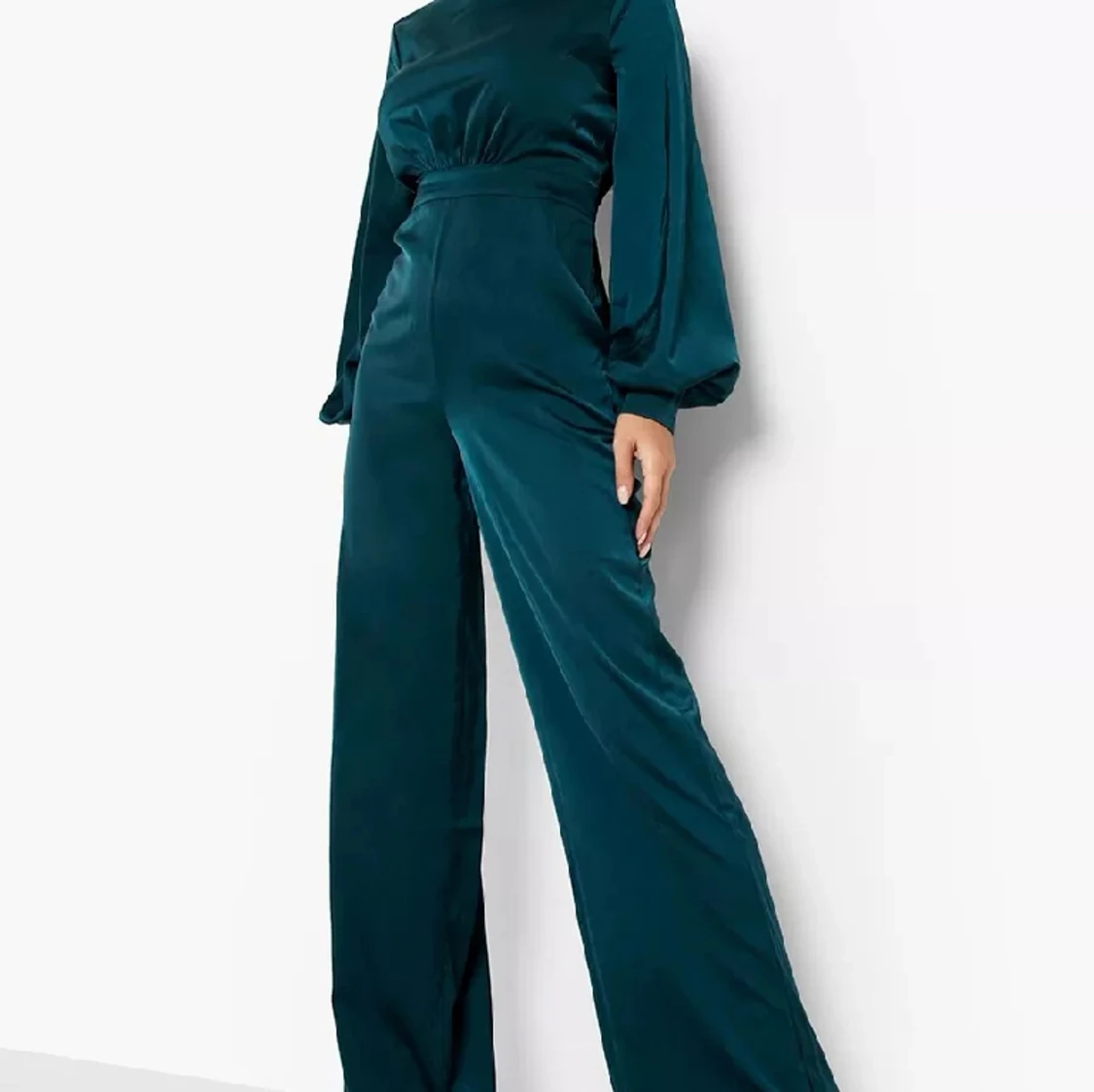 Jumpsuit i satin - 90