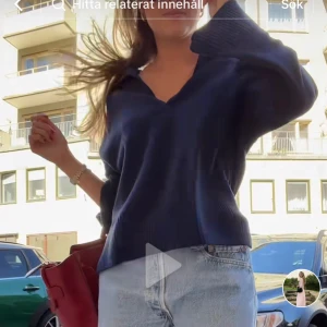 Gina stickad tröja - Använd en gång. Storlek M. 