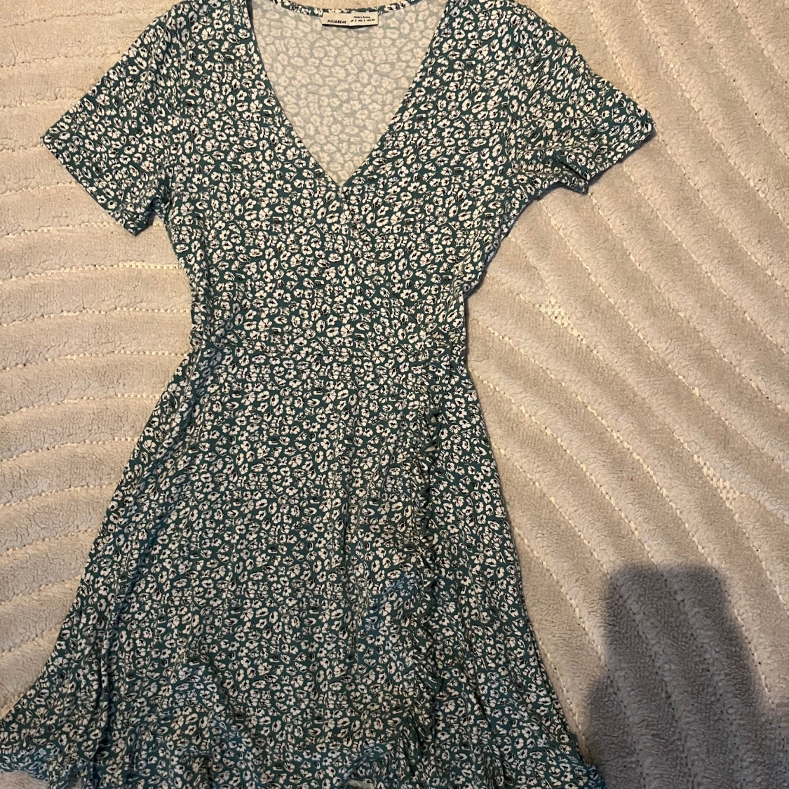 Grön/blå sommarklänning  - 90