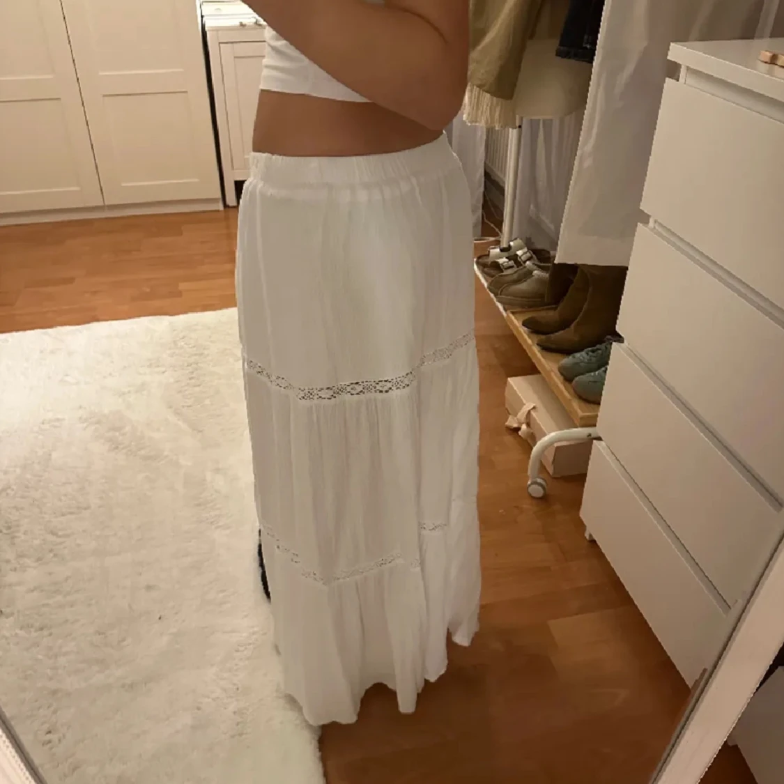 Vit långkjol - 91