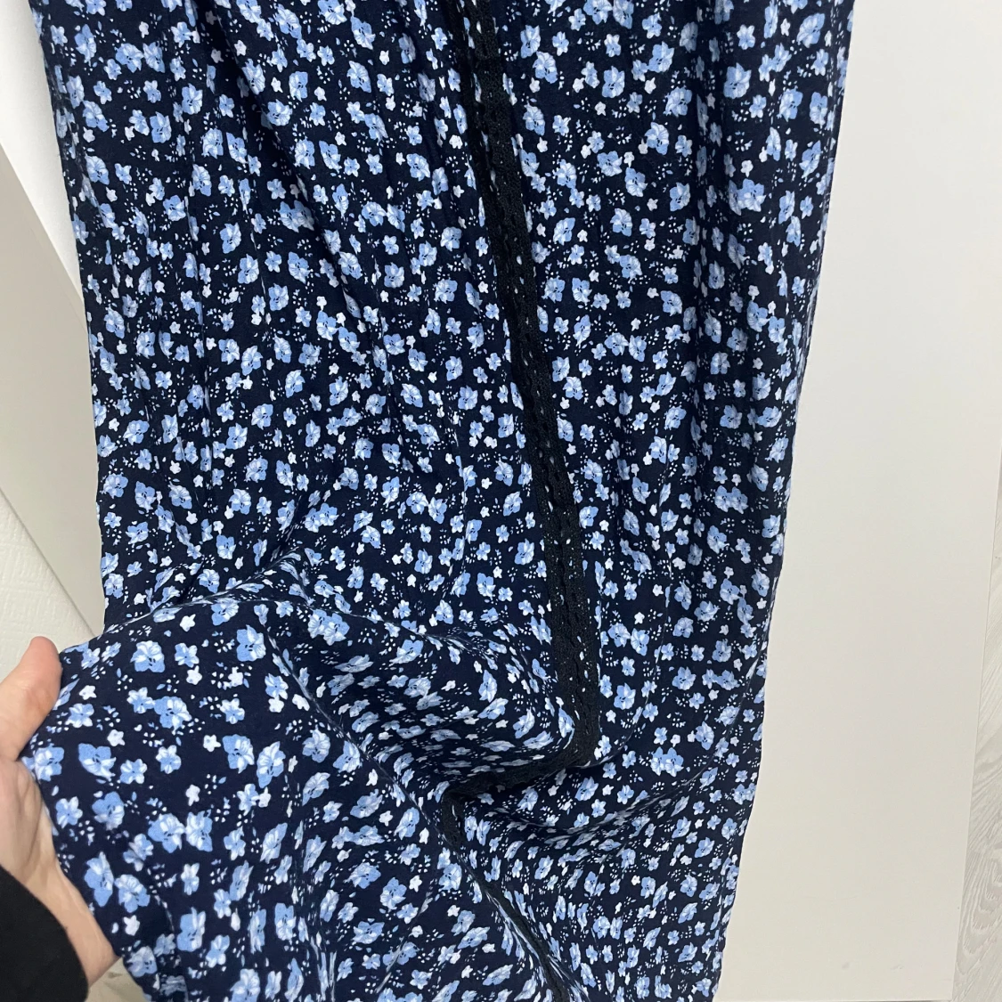 Bomulls klänning med blommor💙oanvänd - 92