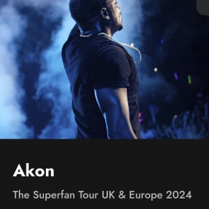 Akon biljetter  - Säljer två akon biljetter som är 10 maj på annexet 19:30, sälj pågrund utav att min vän inte lägre kan gå! 