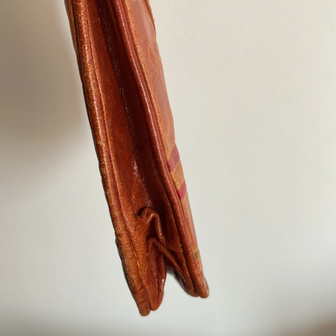 Liten vintage läderväska - 91