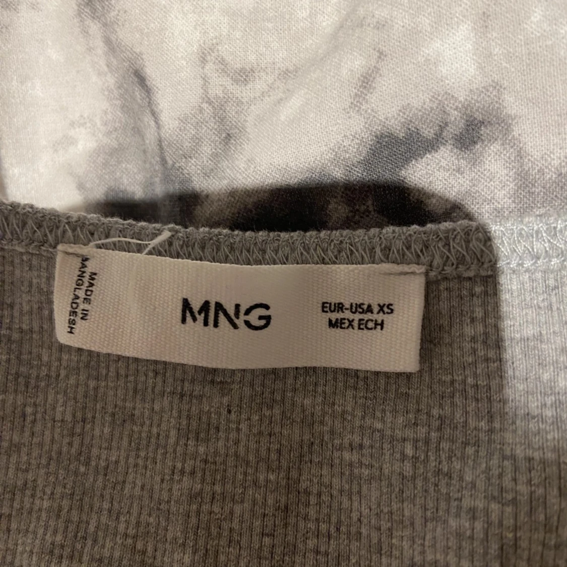 Urringad långärmad topp - 90