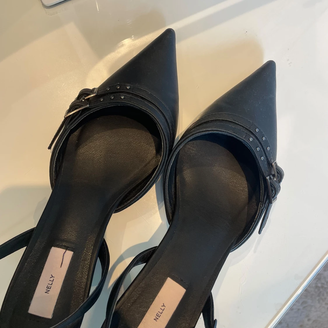 Svarta Kittenheels - 90