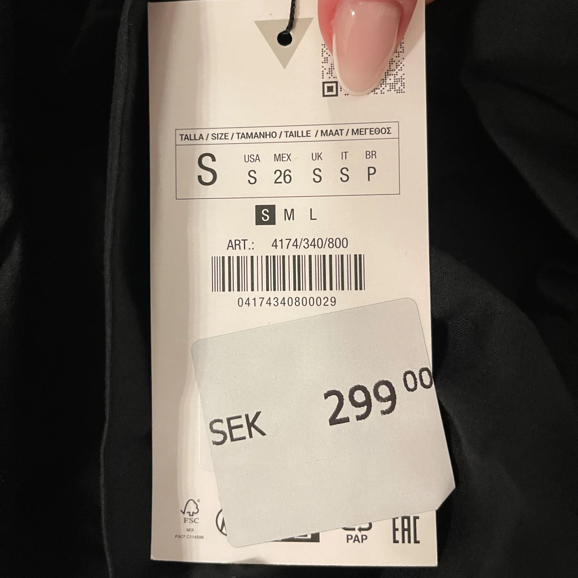 Svart klänning  - 90