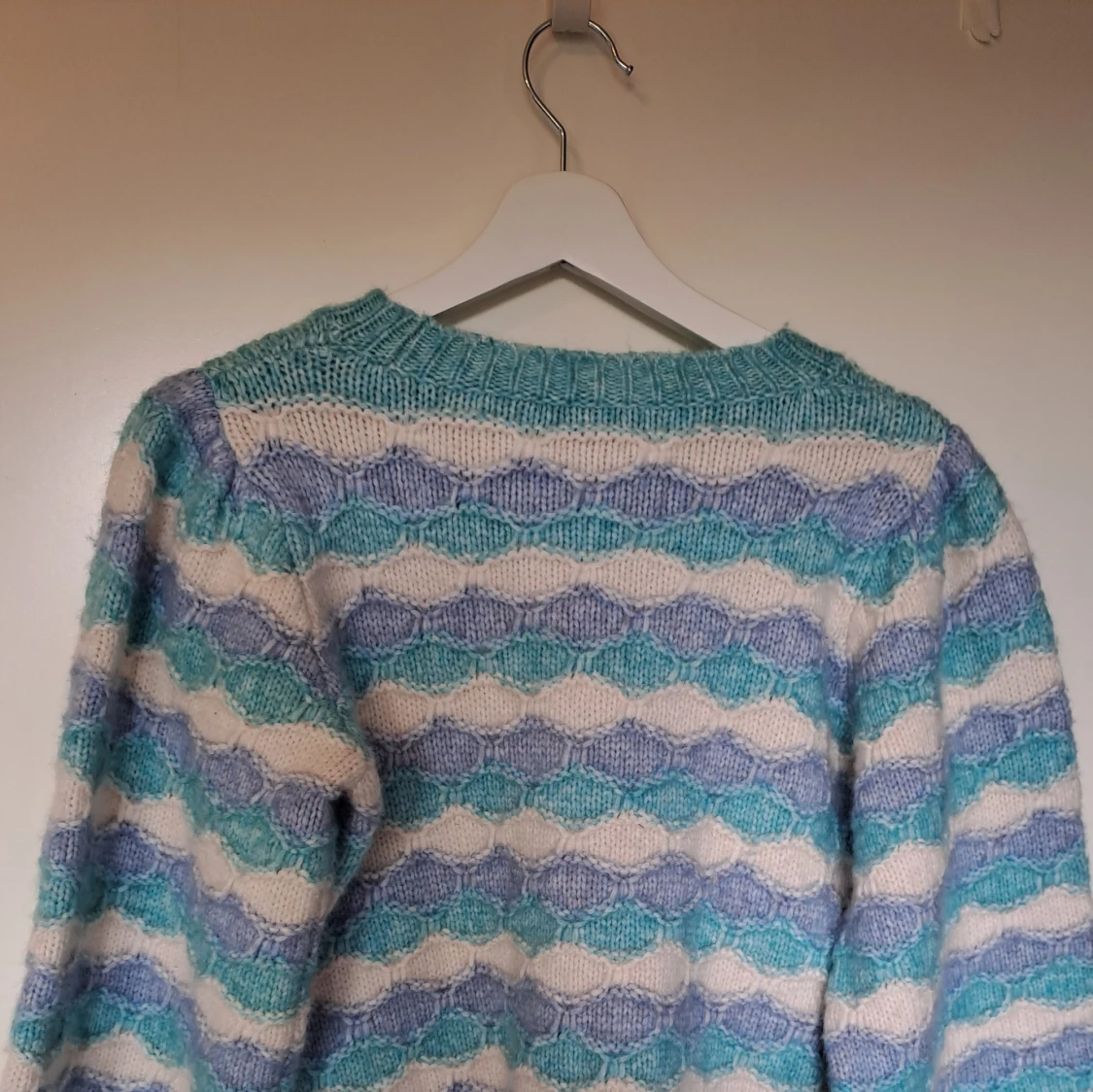 Stickad Tröja Pastell - 93