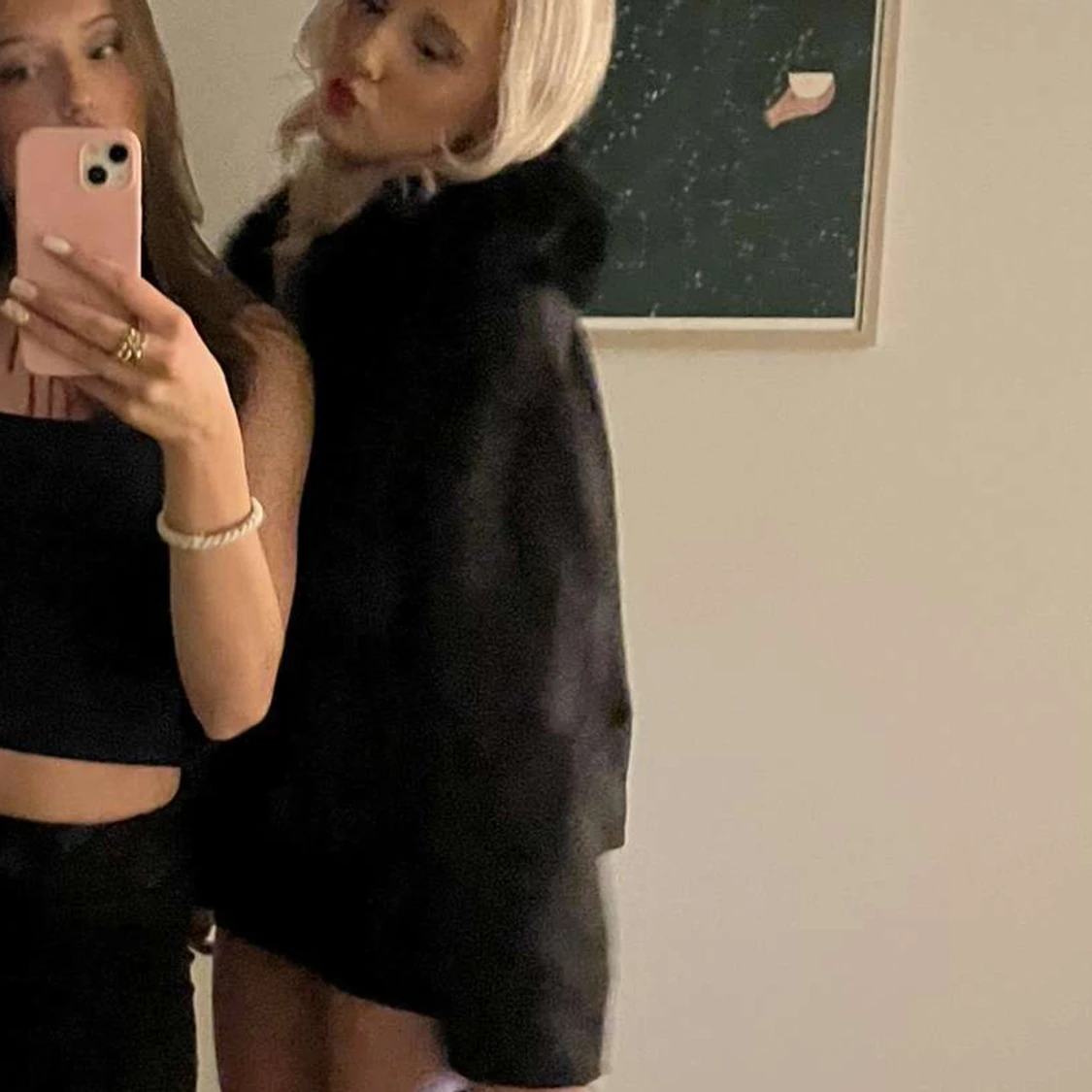 Kappa med päls  - 90