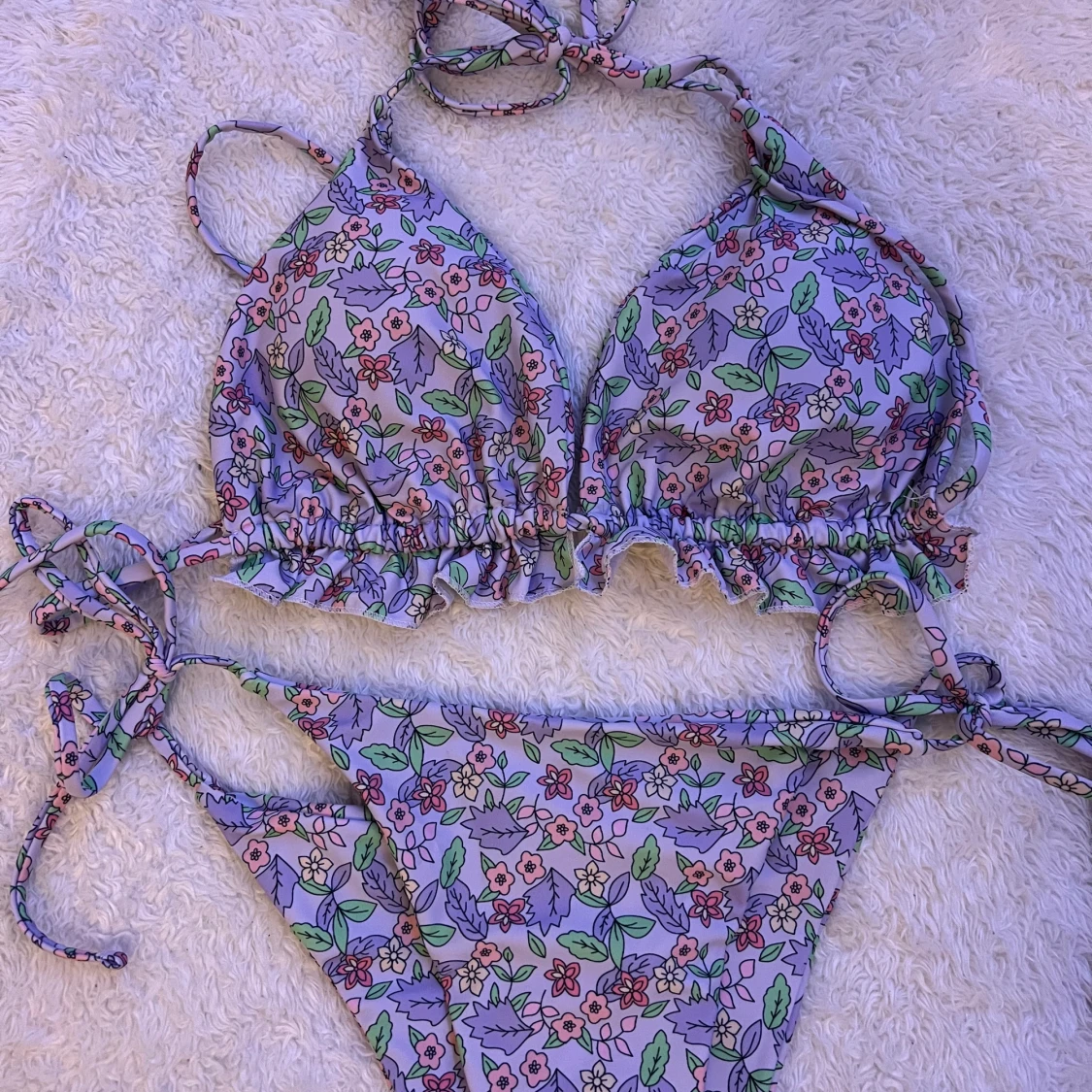 Blommig bikini 