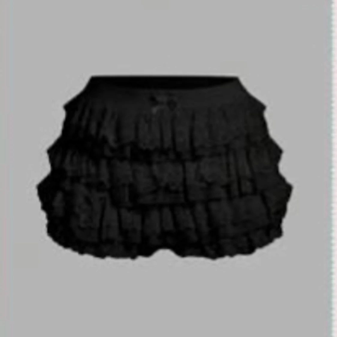 Kjol volang svart - 90