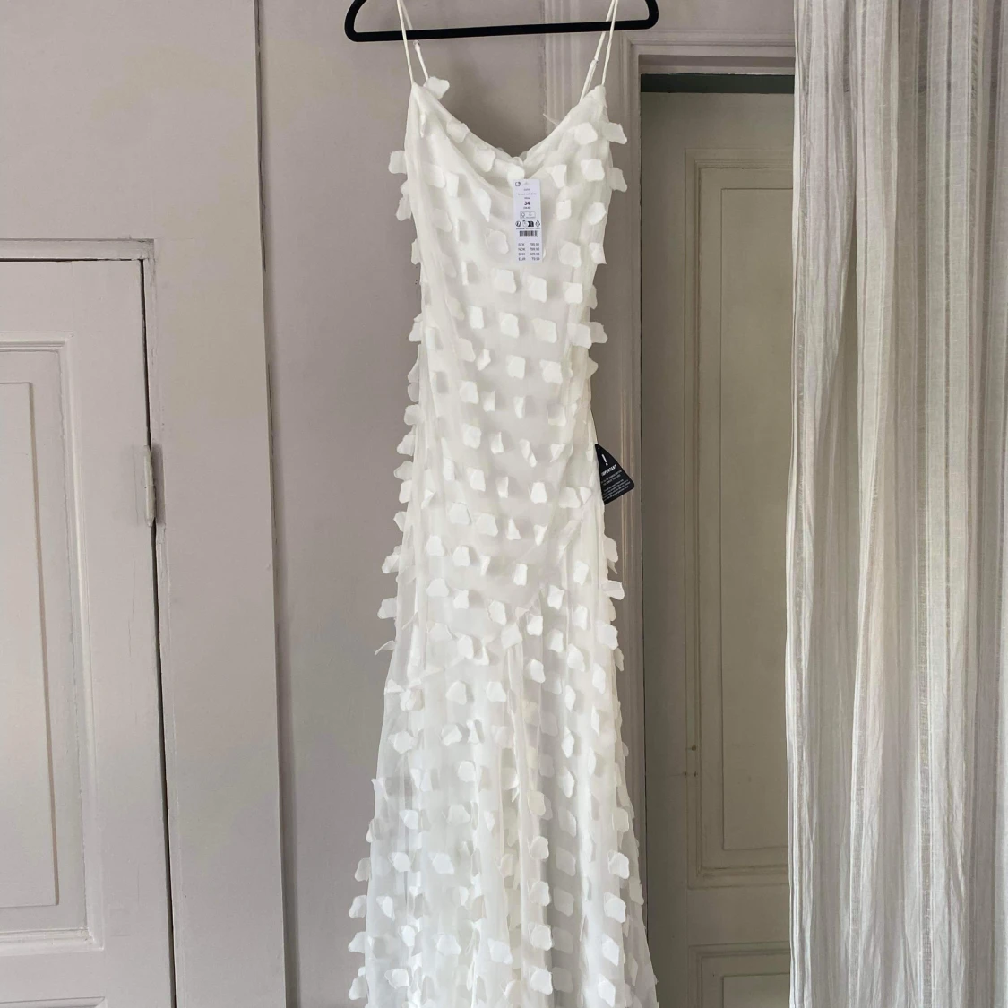 Vit klänning  - 90