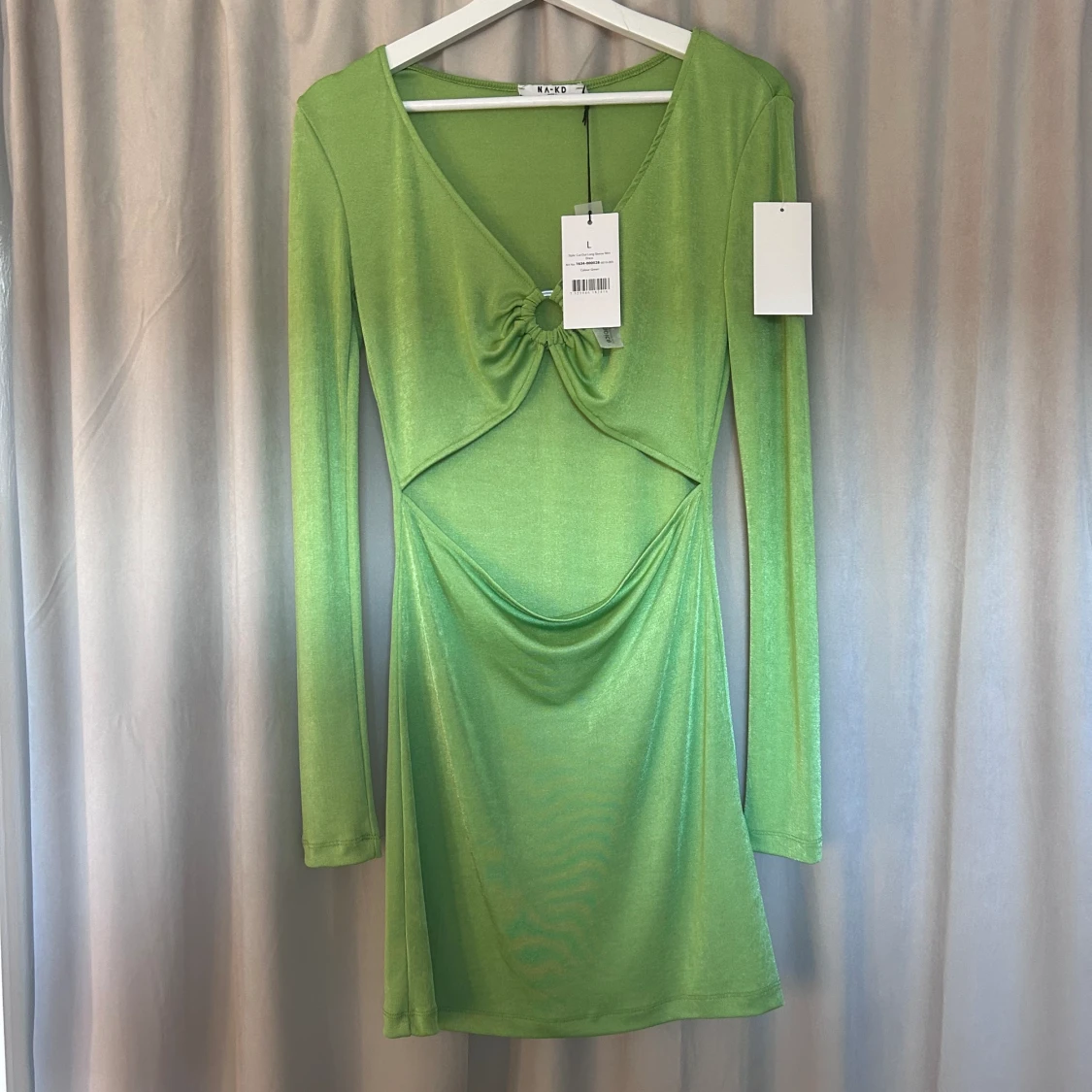 Grön sommarklänning - 90