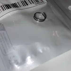 silver ring oanvänd nyskick