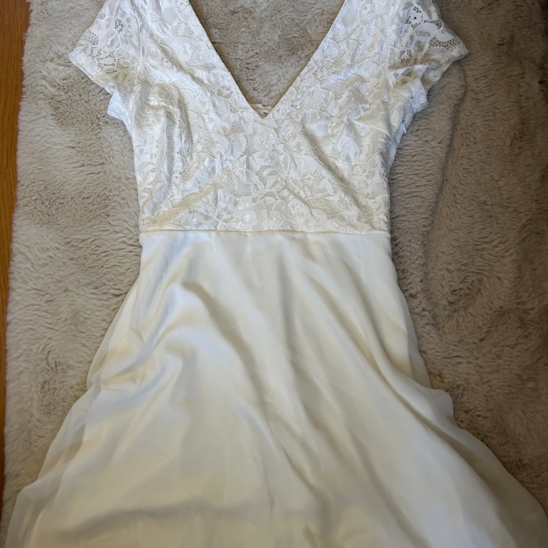 Vit klänning  - 90