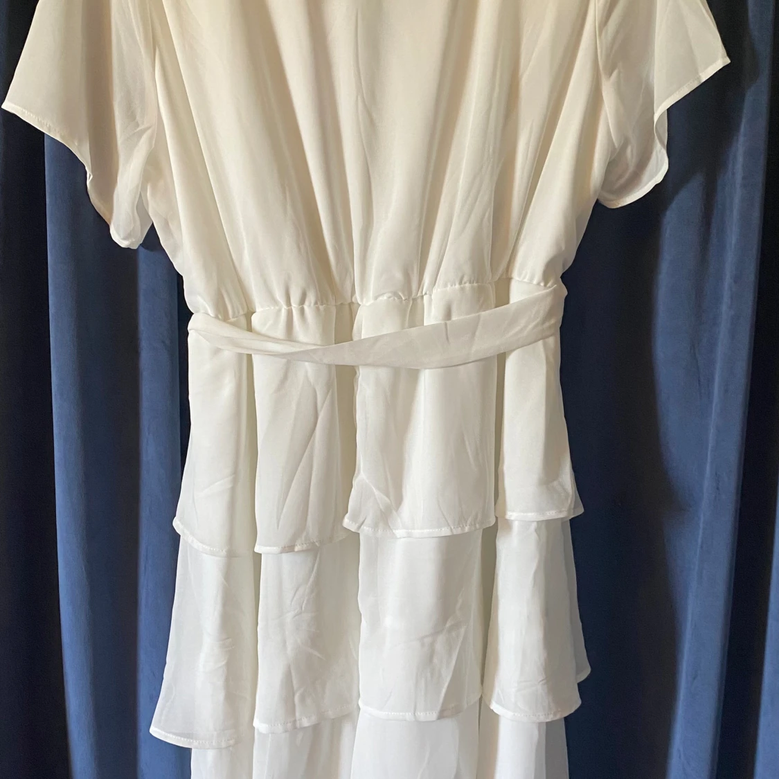 Vit sommarklänning - 90