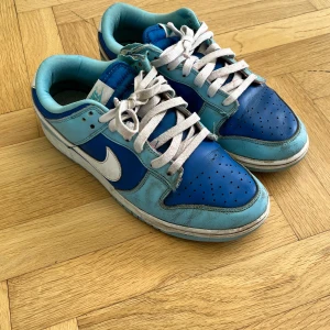 Nike Dunk Low Argon - Ett par väl använda Nike Dunk Low Argon i storlek 42 1/2. 5/10 skick. Utgångspriset är 449 men kan naturligtvis diskuteras.