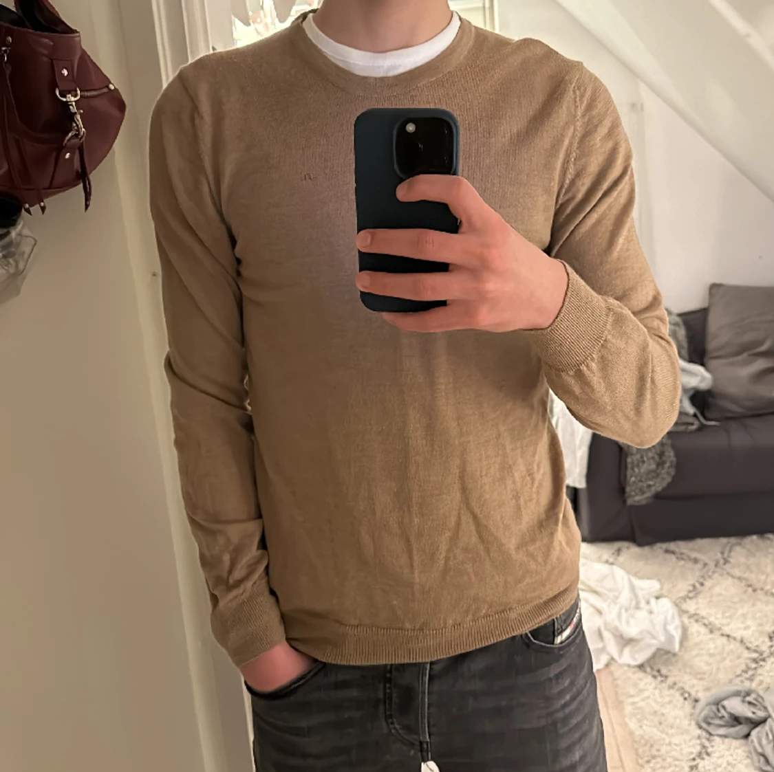 Brun J.Lindeberg tröja - 91