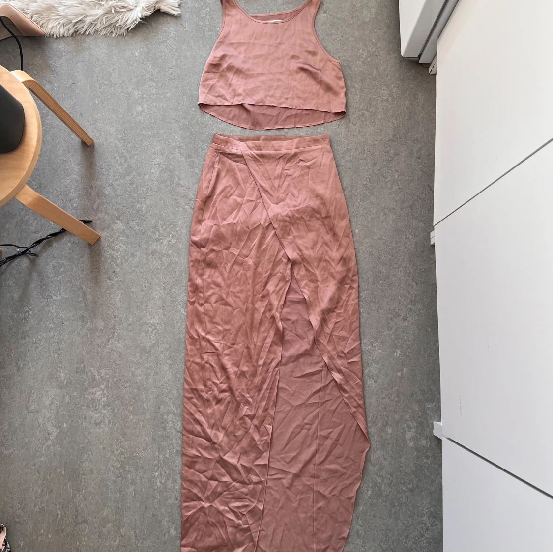 Matchade set med kjol och topp