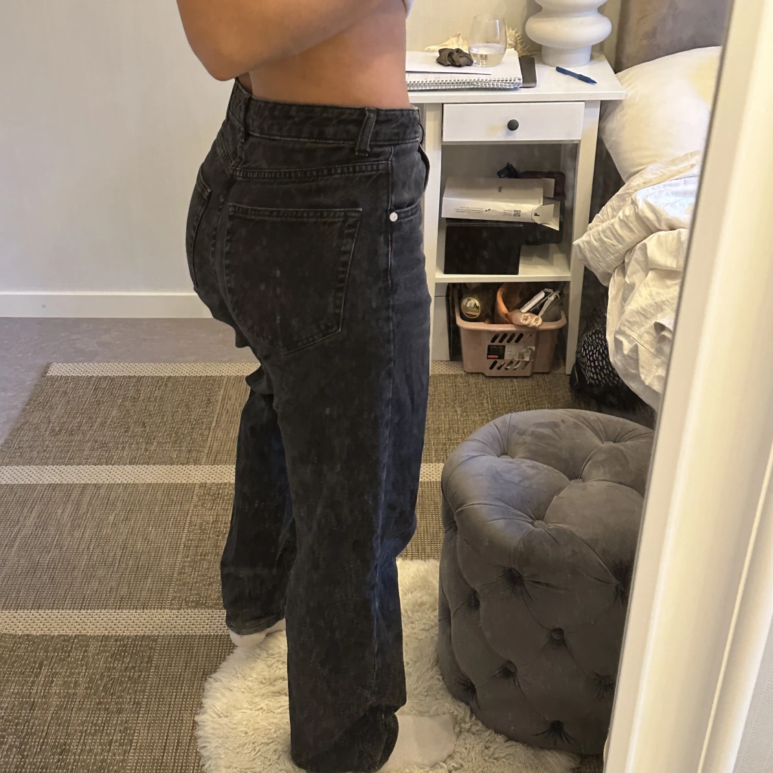 Straight jeans bikbok