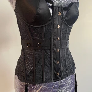 Hunkemöller korsett svart  - Xs