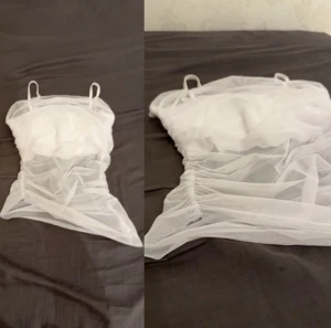 Vit unik tröja  - Unik fin tröja från cider. 