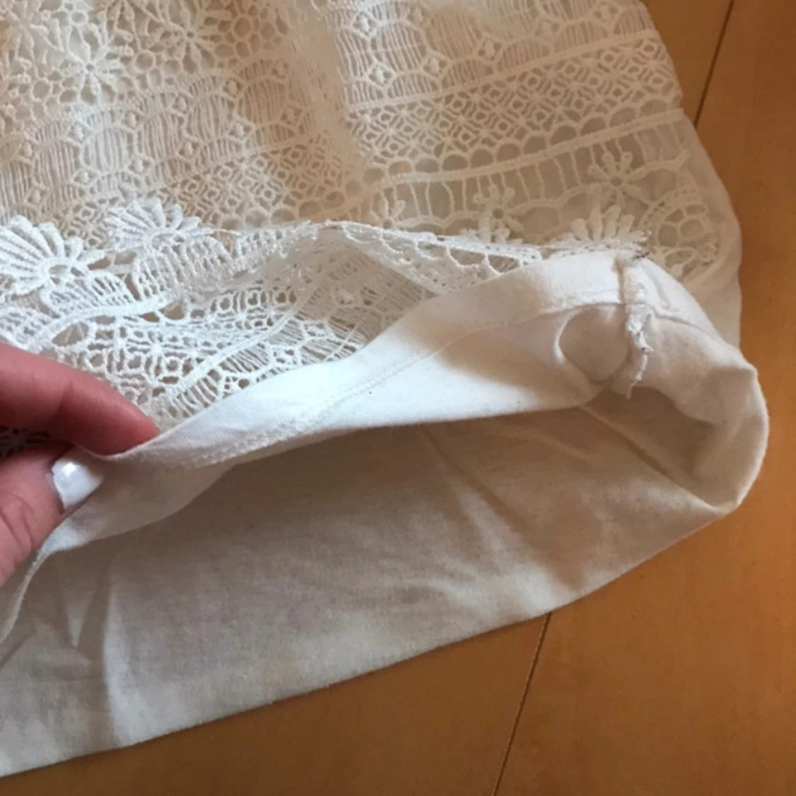 Kortärmad spets  - 91