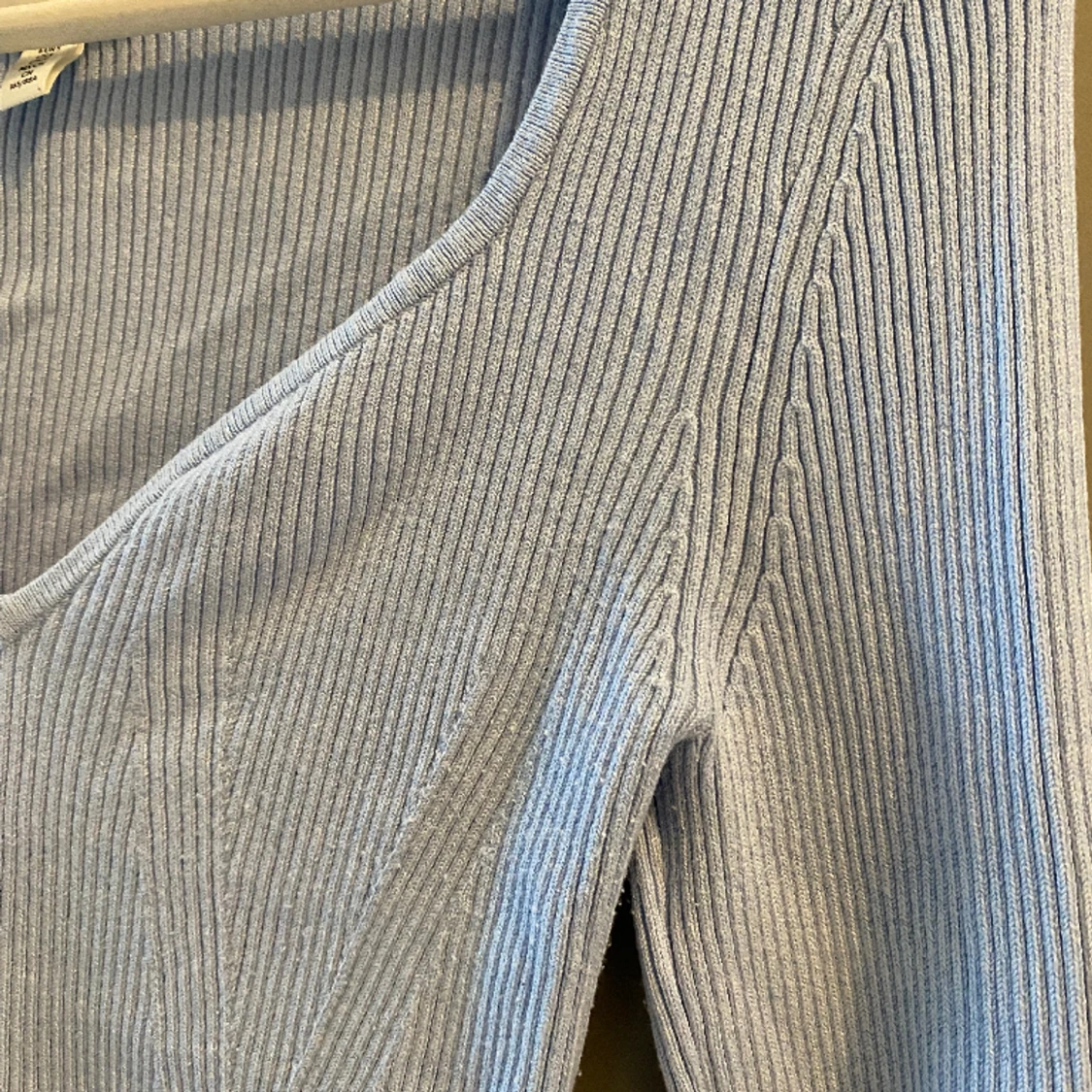 Ljusblå långärmad tröja - 91