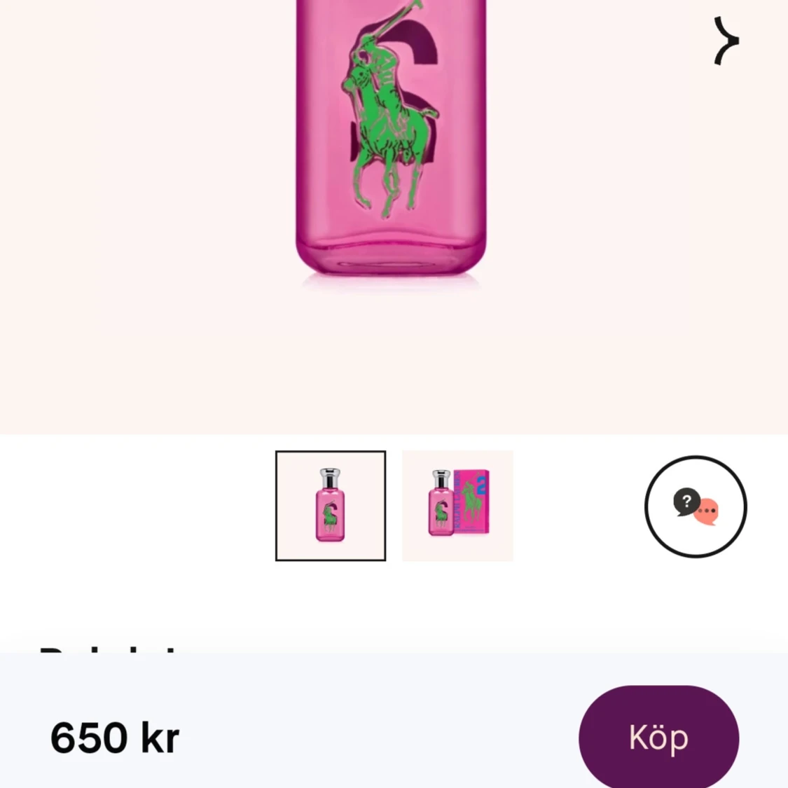 Ralph Lauren parfym  - 91